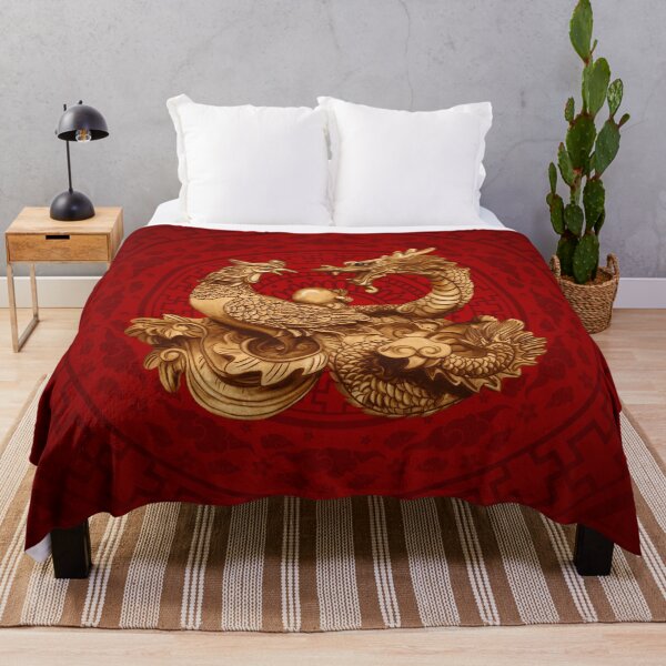 Item preview, Phoenix and Dragon - on red designed and sold by k9printart.