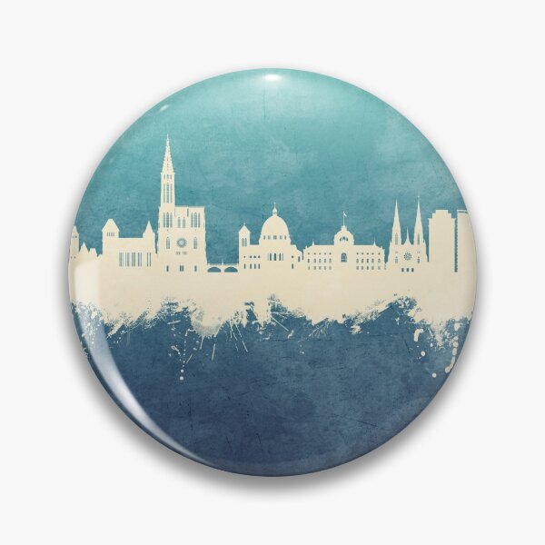 Item preview, Strasbourg France Skyline designed and sold by ArtPrints.