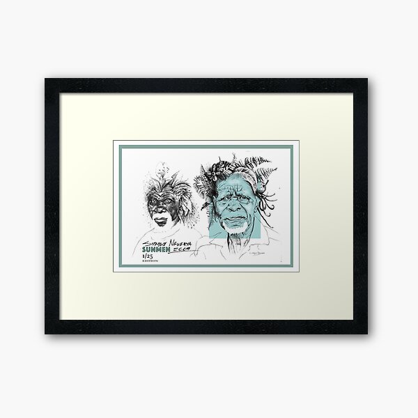 SunMen Framed Art Print
