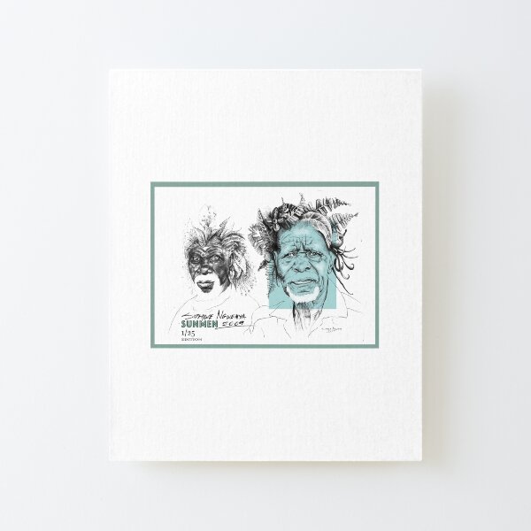 SunMen Canvas Mounted Print
