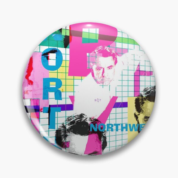 Item preview, The Invisible Third, Cary Grant as Roger Thornhill, Hitchcock Officially Licensed Fan Art designed and sold by Mauswohn.