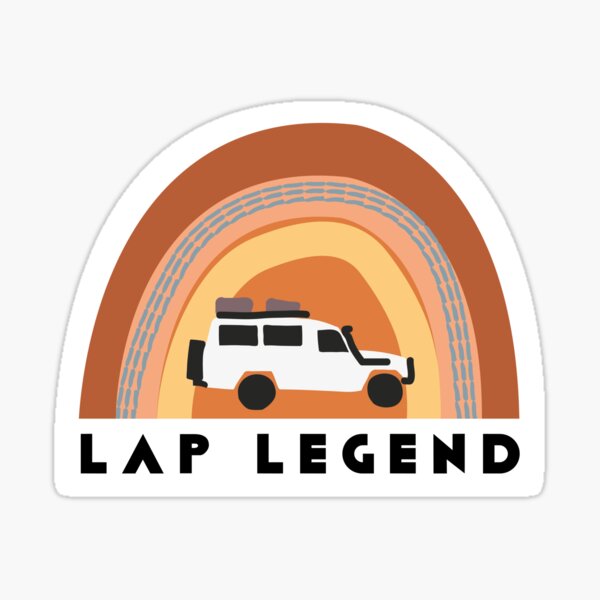 Troopy Gear Lap Legend Sticker