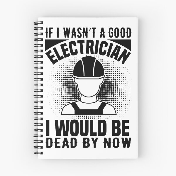 Item preview, electrician designed and sold by marijanadesigns.