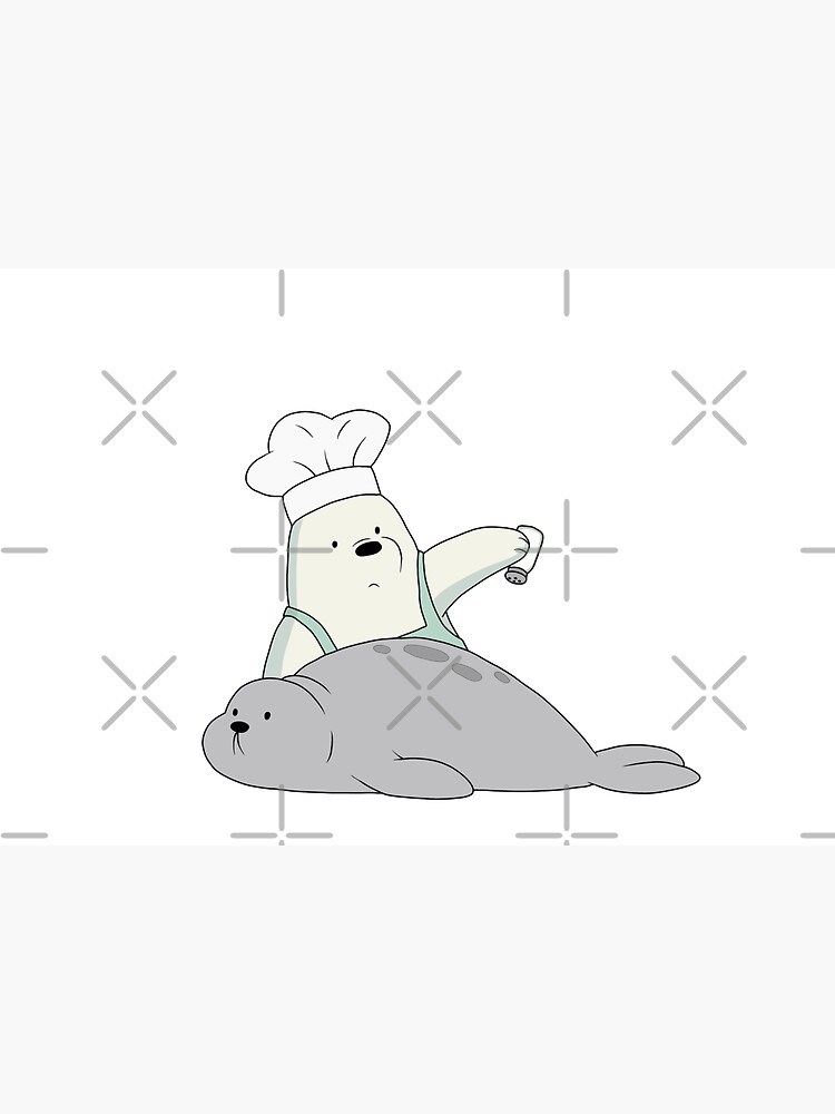 Ice Bear and Seal by ValentinaHramov