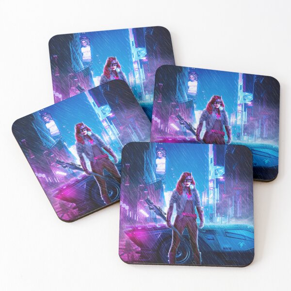 Item preview, Cyberpunk x Batwoman Poster designed and sold by itsysgfx.