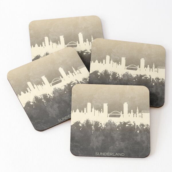 Item preview, Sunderland England Skyline designed and sold by ArtPrints.