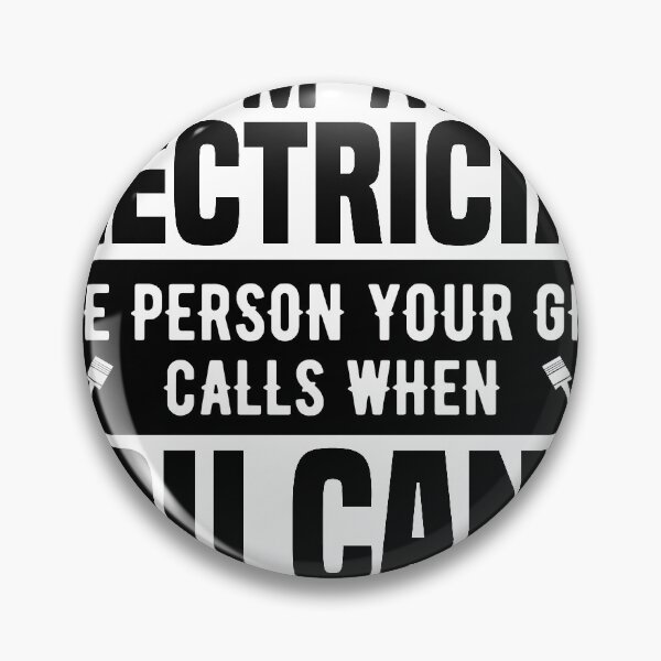 Item preview, electrician designed and sold by marijanadesigns.