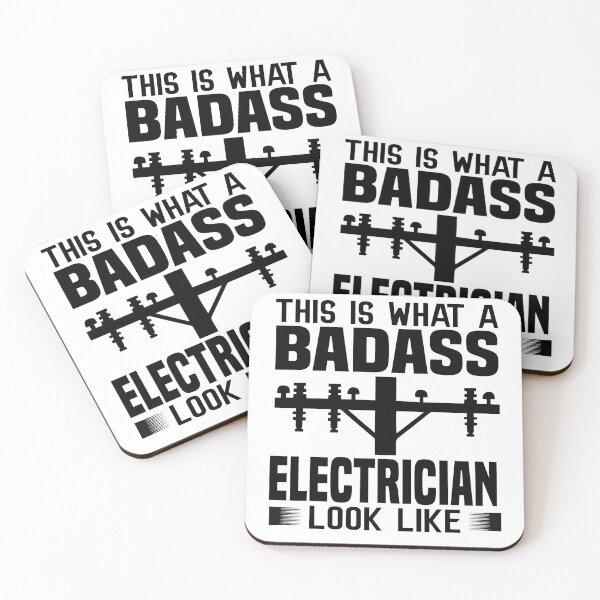 Item preview, electrician designed and sold by marijanadesigns.