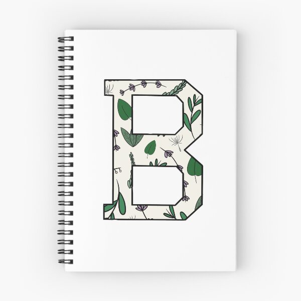Item preview, Floral Pattern Alphabet - B designed and sold by C0urtneyR0se.