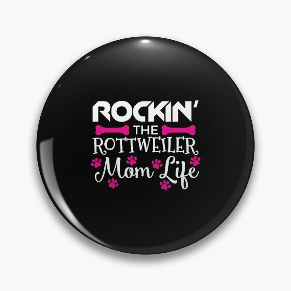 Artikelvorschau, Rockin 'The Rottweiler Mom Life Süße Rott-Besitzer entworfen und verkauft von perfectpresents.