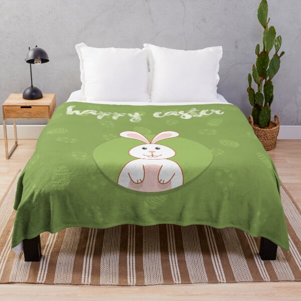 Item preview, Happy Easter With Bunny designed and sold by MonkeyBusinessC.
