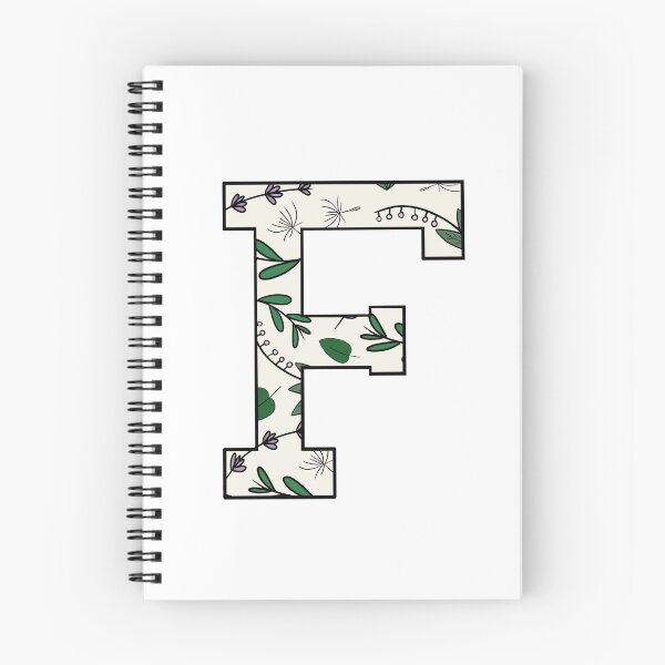 Item preview, Floral Pattern Alphabet - F designed and sold by C0urtneyR0se.