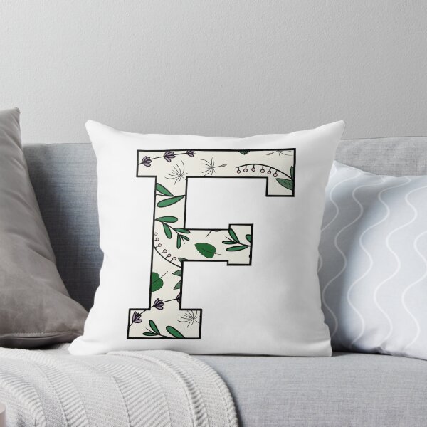 Item preview, Floral Pattern Alphabet - F designed and sold by C0urtneyR0se.
