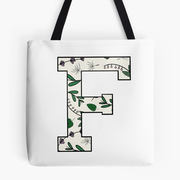 Item preview, Floral Pattern Alphabet - F designed and sold by C0urtneyR0se.