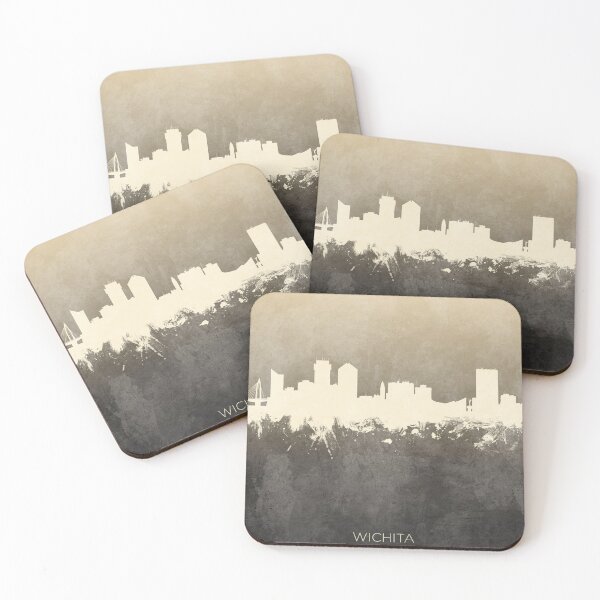 Item preview, Wichita Kansas Skyline designed and sold by ArtPrints.