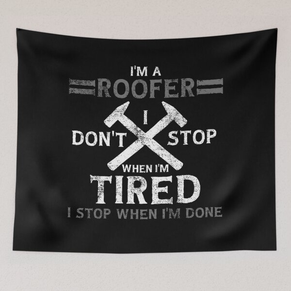 Item preview, Roofer Roof Roofing designed and sold by 4tomic.
