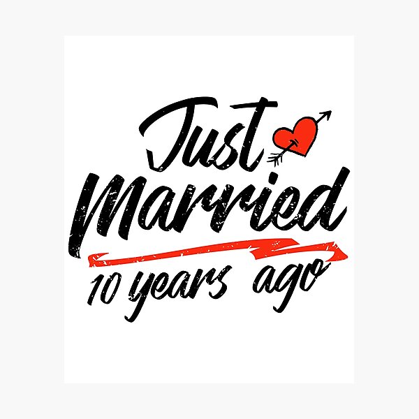 10o Lata Aniversario Boda Regalos Marido Personalizados 10 Diez Años Juntos