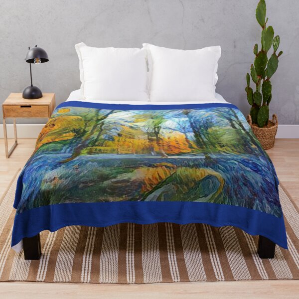 Item preview, Van Gogh Surreal Psychedelic Forest Scene designed and sold by KALEIDOSCOPE UK.
