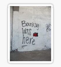Banksey Sticker