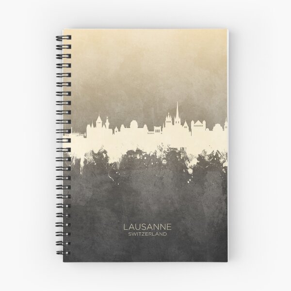 Item preview, Lausanne Switzerland Skyline designed and sold by ArtPrints.