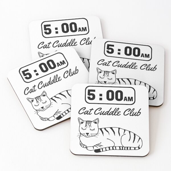 Item preview, 5am Cat Cuddle Club designed and sold by Leanne Simpson.