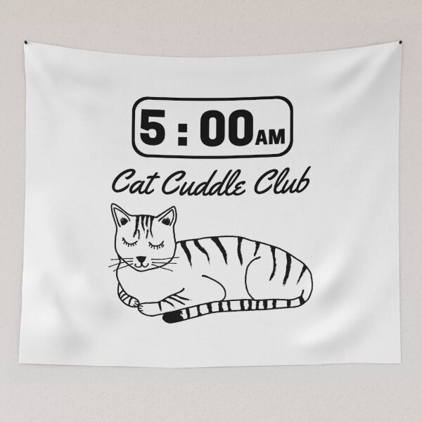 Item preview, 5am Cat Cuddle Club designed and sold by Leanne Simpson.