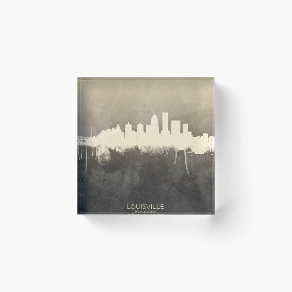 Item preview, Louisville Kentucky City Skyline designed and sold by ArtPrints.