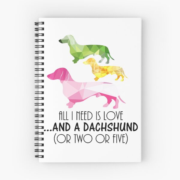 Item preview, Love & Dachshund Pink designed and sold by StubbornWiener.
