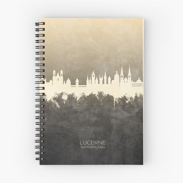 Item preview, Lucerne Switzerland Luzern Skyline designed and sold by ArtPrints.