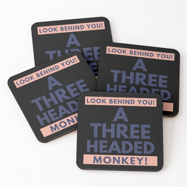 Item preview, Look Behind You! A Three Headed Monkey! designed and sold by Legit Hooligan.