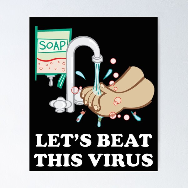 Item preview, Let's Beat This Virus designed and sold by Ndigwan.