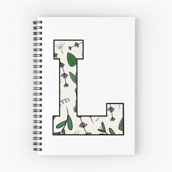 Item preview, Floral Pattern Alphabet - L designed and sold by C0urtneyR0se.