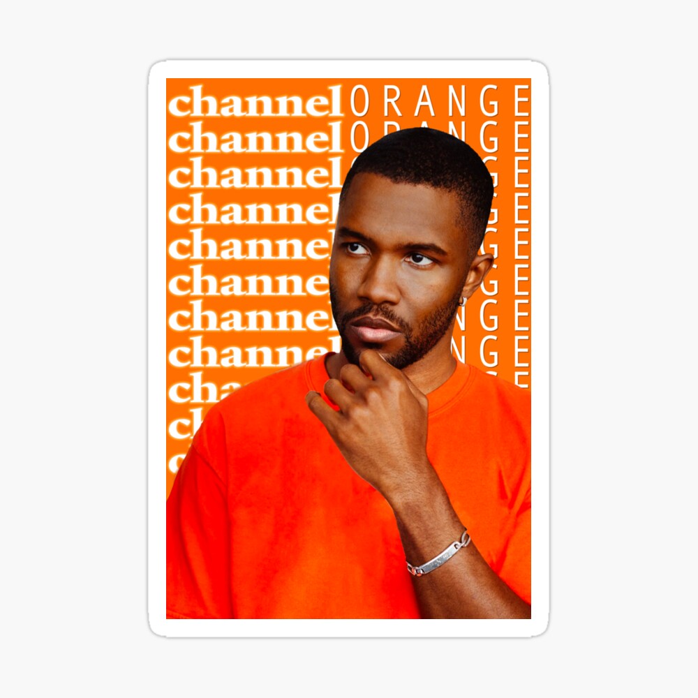 Frank Ocean Poster, Channel Orange Poster, Gift 11x17 Poster
