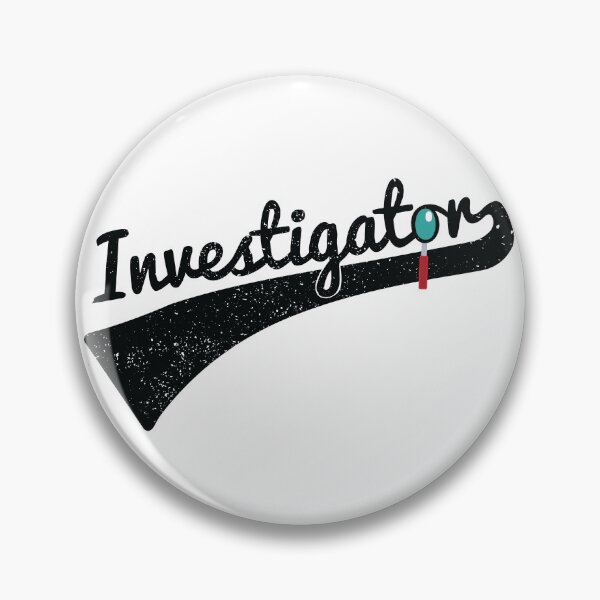 Item preview, Investigator with Magnifying Glass designed and sold by LifedankArt.