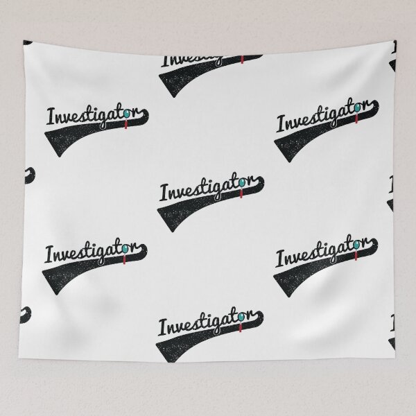 Item preview, Investigator with Magnifying Glass designed and sold by LifedankArt.
