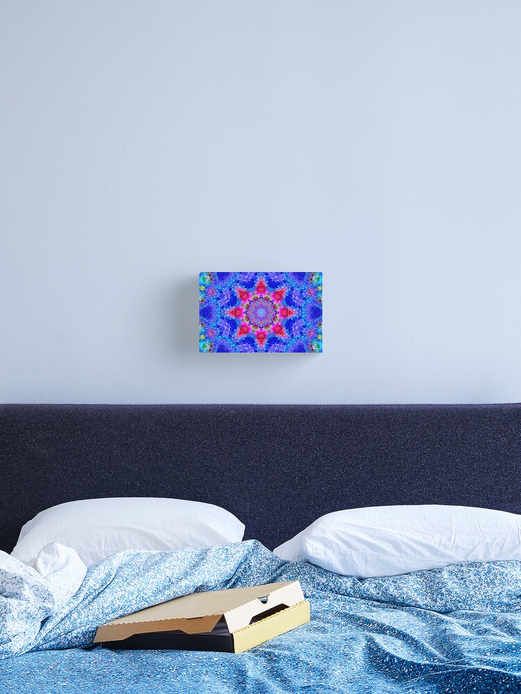 Thumbnail 1 of 3, Canvas Print, Patchwork garden designed and sold by AgnesAM.