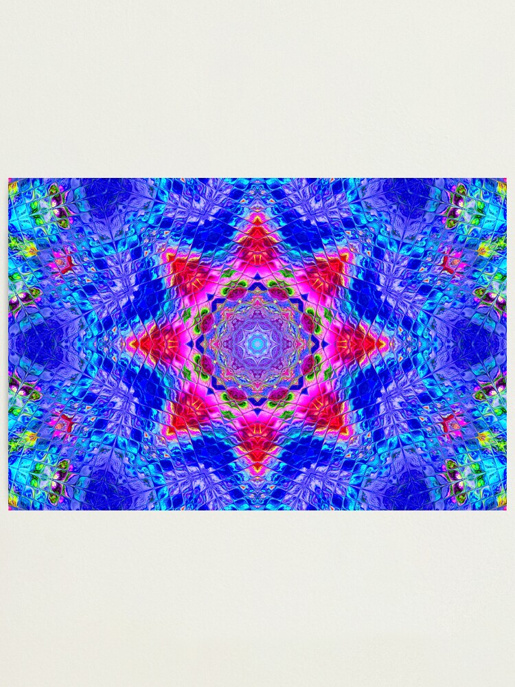 Thumbnail 2 of 3, Photographic Print, Patchwork garden designed and sold by AgnesAM.