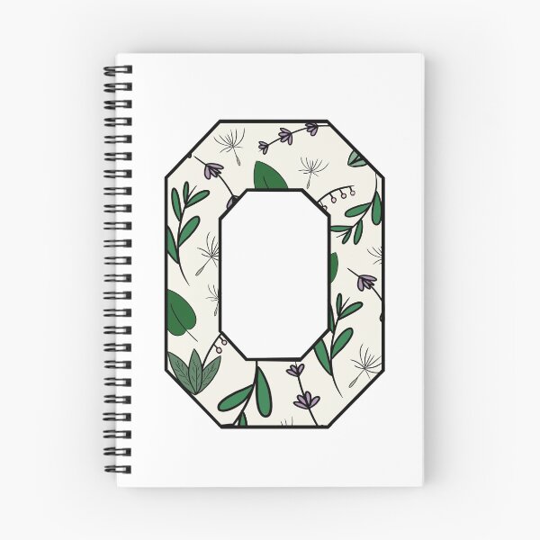 Item preview, Floral Pattern Alphabet - O designed and sold by C0urtneyR0se.