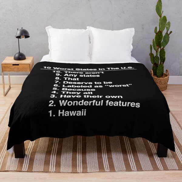 Item preview, Hawaii Is The Worst State Ever Funny graphic designed and sold by jakehughes2015.