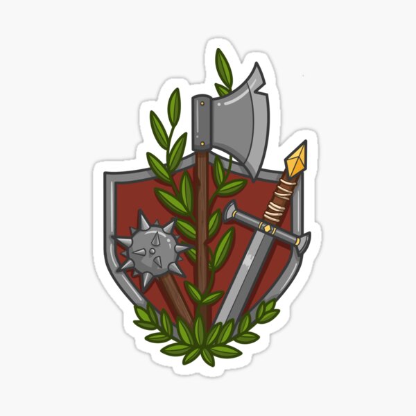 Warrior/Fighter Kit Sticker