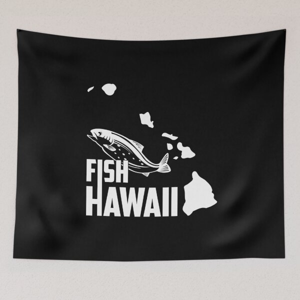 Item preview, Fish Hawaii State Pride Fishing design designed and sold by jakehughes2015.