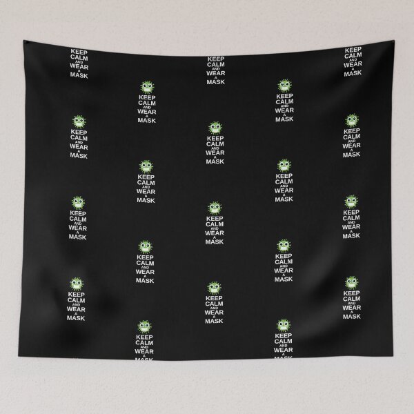 Item preview, Keep Calm And Wear a Mask designed and sold by Rhu Creations.