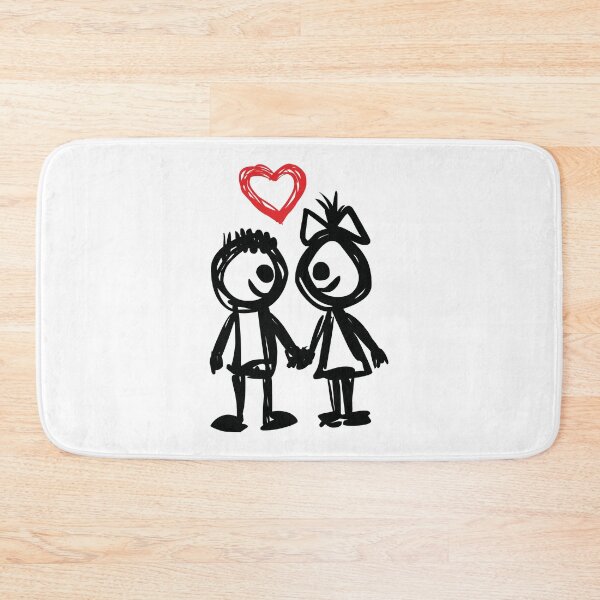 Aperçu de l'œuvre Saint Valentin - Lovely Doodle créée et vendue par GNDesign.