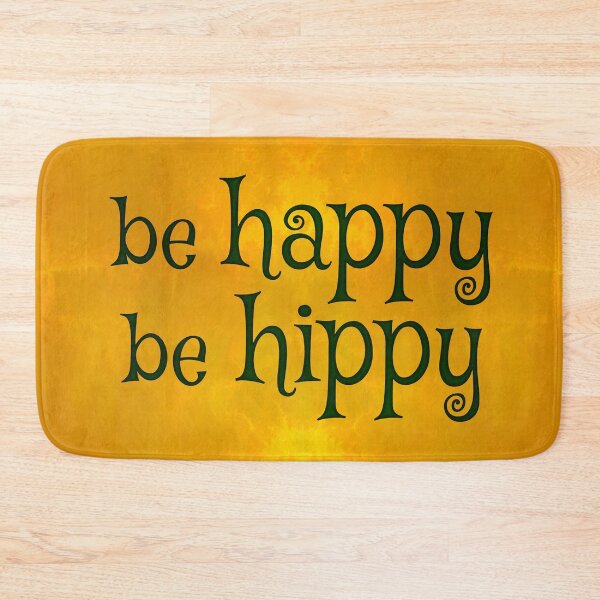 Item preview, Be Happy Be Hippy designed and sold by SolarCross.
