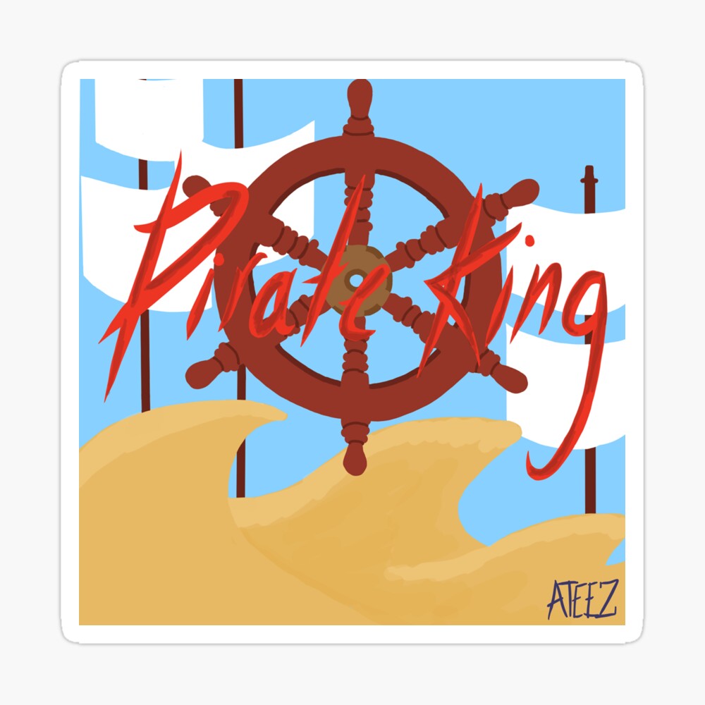 ATEEZ Pirate King - Will you be my friend? Stickers by totomagoto, Redbubble