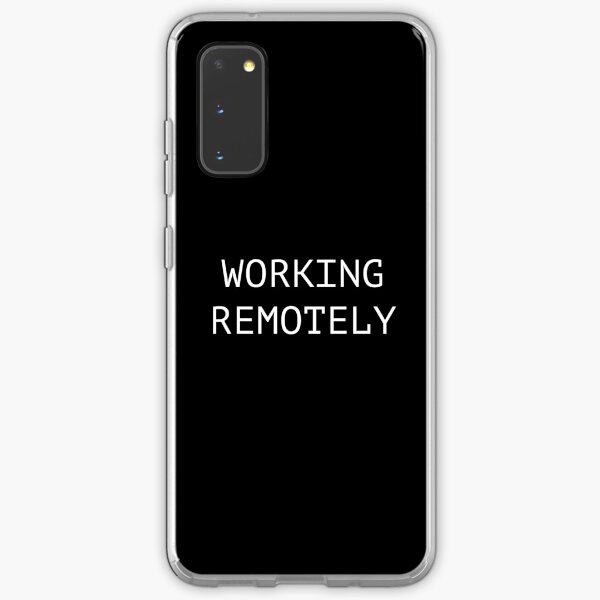 Working Remotely Samsung Galaxy Soft Case