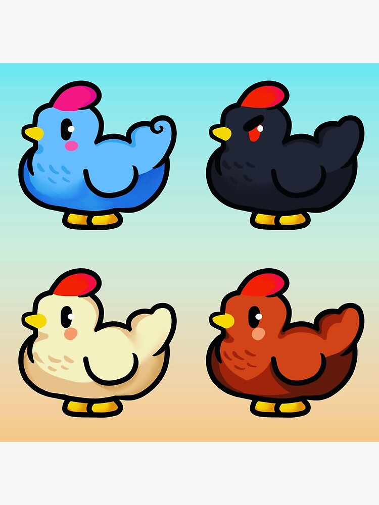 stardew chicken plush