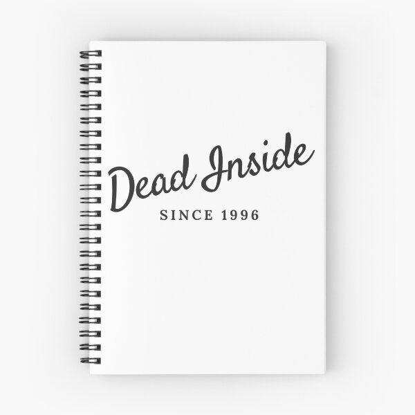 Item preview, Dead Inside - Since 1996 designed and sold by DWaffleDesigns.