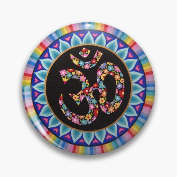Item preview, Flowery Om Mandala designed and sold by Soozie Wray.