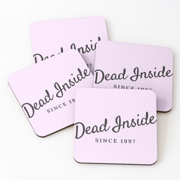Item preview, Dead Inside - Since 1997 designed and sold by DWaffleDesigns.